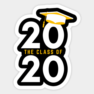 The class of 2020 graduation T-shirt Sticker